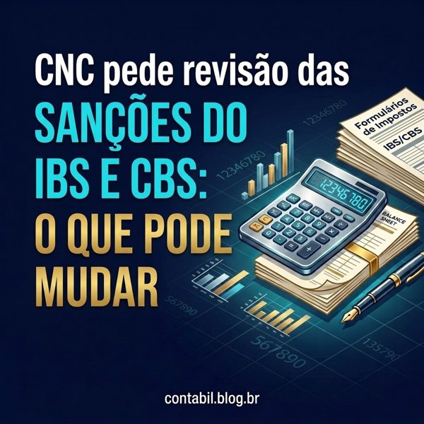 CNC pede revisão das sanções do IBS e CBS: o que pode mudar