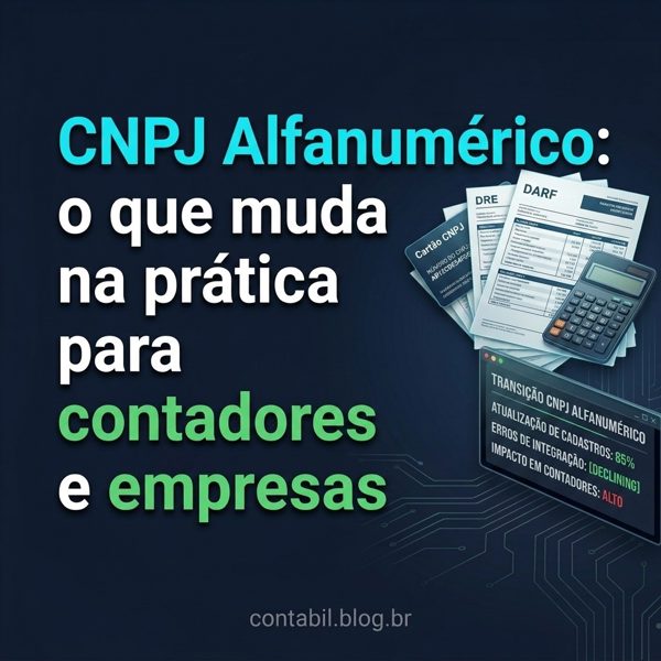 CNPJ Alfanumérico: o que muda na prática para contadores e empresas