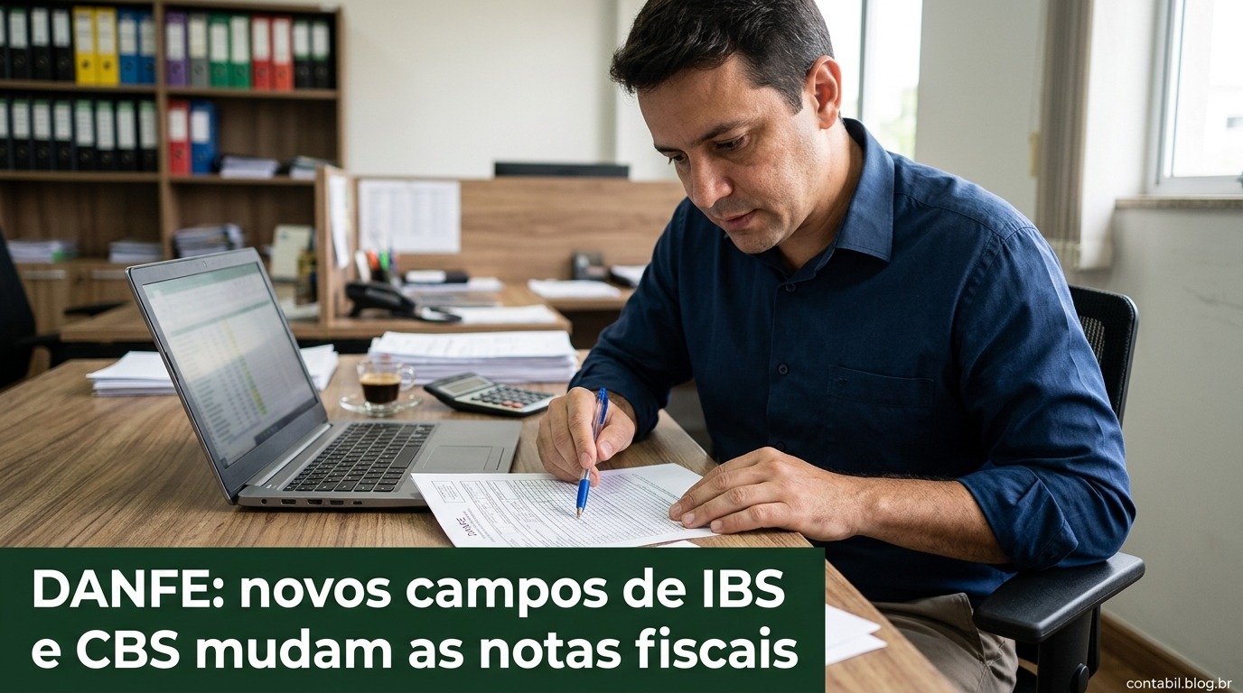 DANFE: novos campos de IBS e CBS mudam as notas fiscais