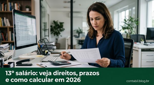 13º salário: veja direitos, prazos e como calcular em 2026