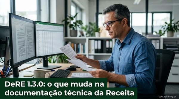 DeRE 1.3.0: o que muda na documentação técnica da Receita