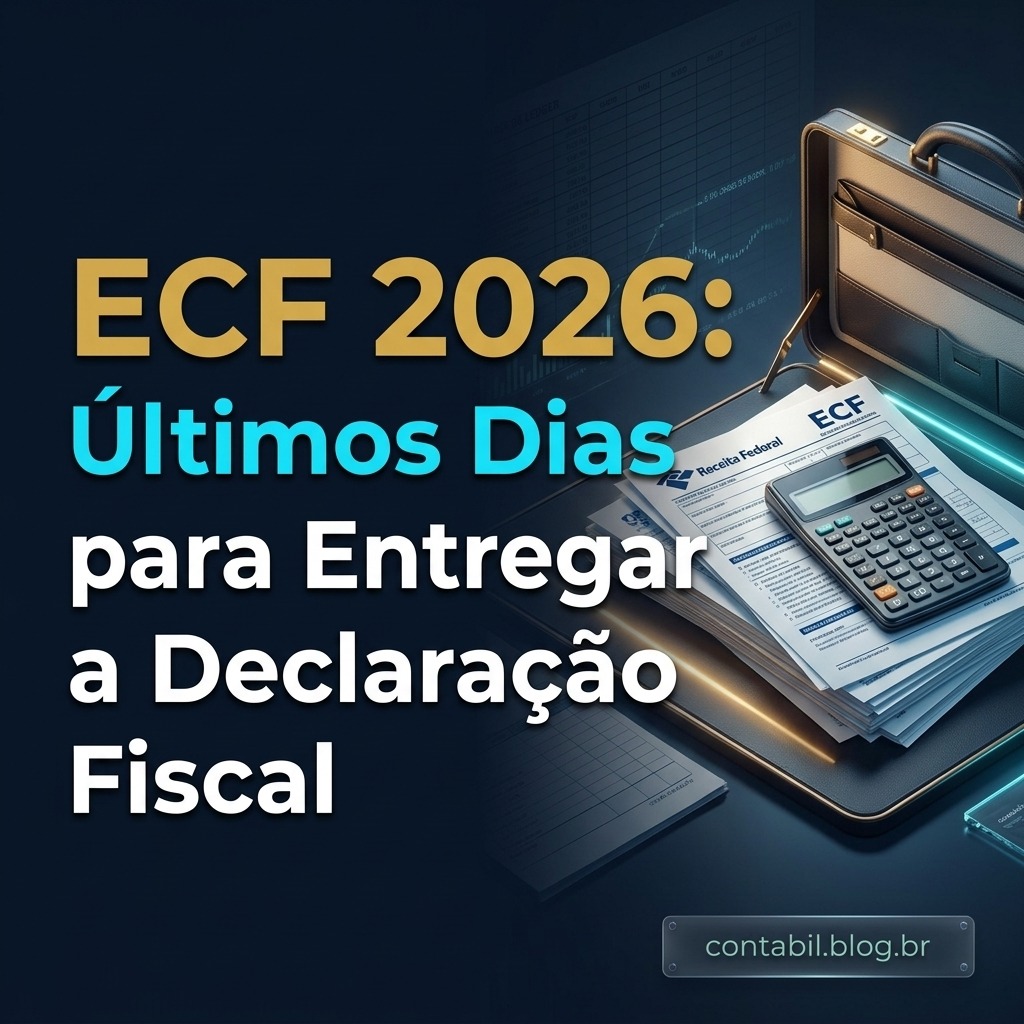 ECF 2026: Últimos Dias para Entregar a Declaração Fiscal