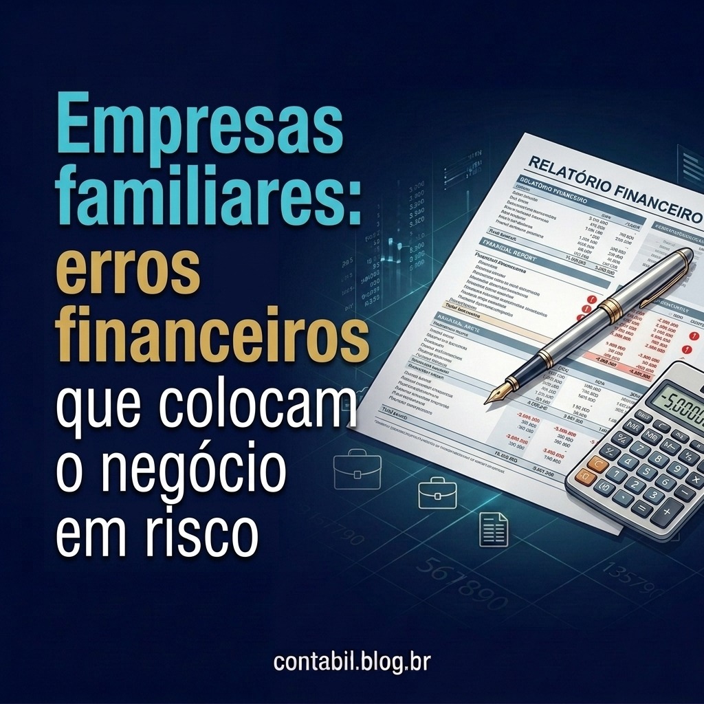 Empresas familiares: erros financeiros que colocam o negócio em risco
