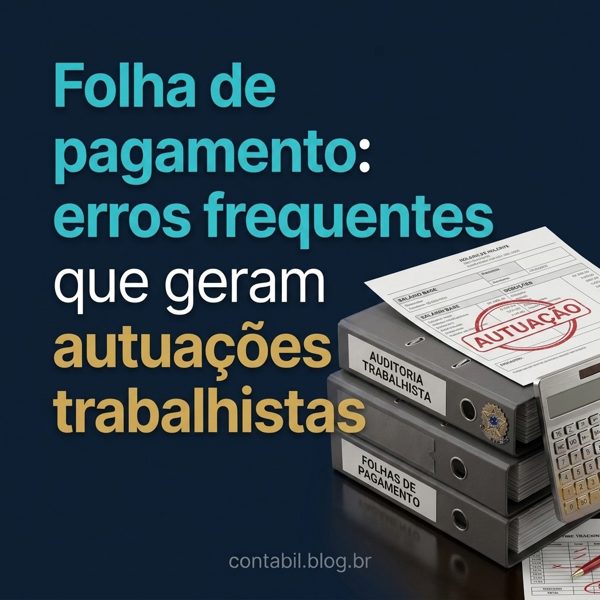 Folha de pagamento: erros frequentes que geram autuações trabalhistas