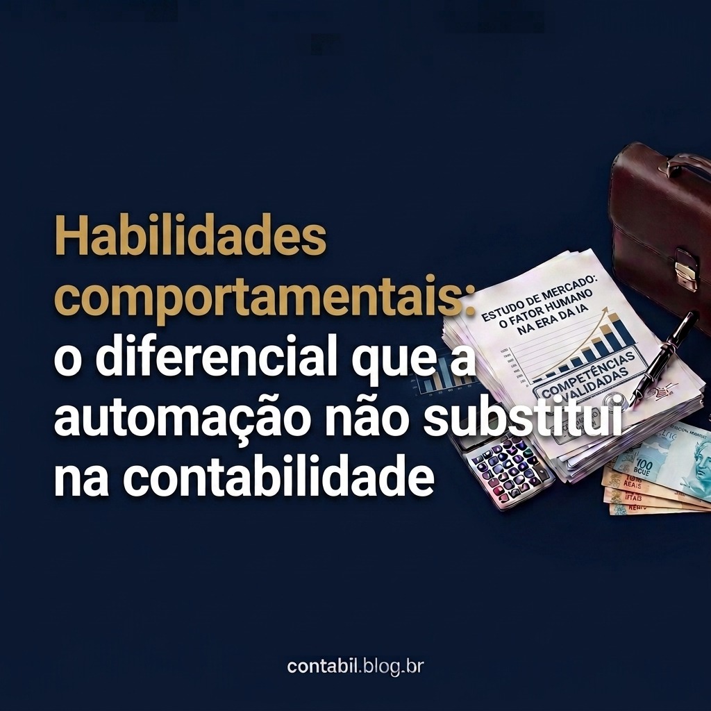 Habilidades comportamentais: o diferencial que a automação não substitui na contabilidade