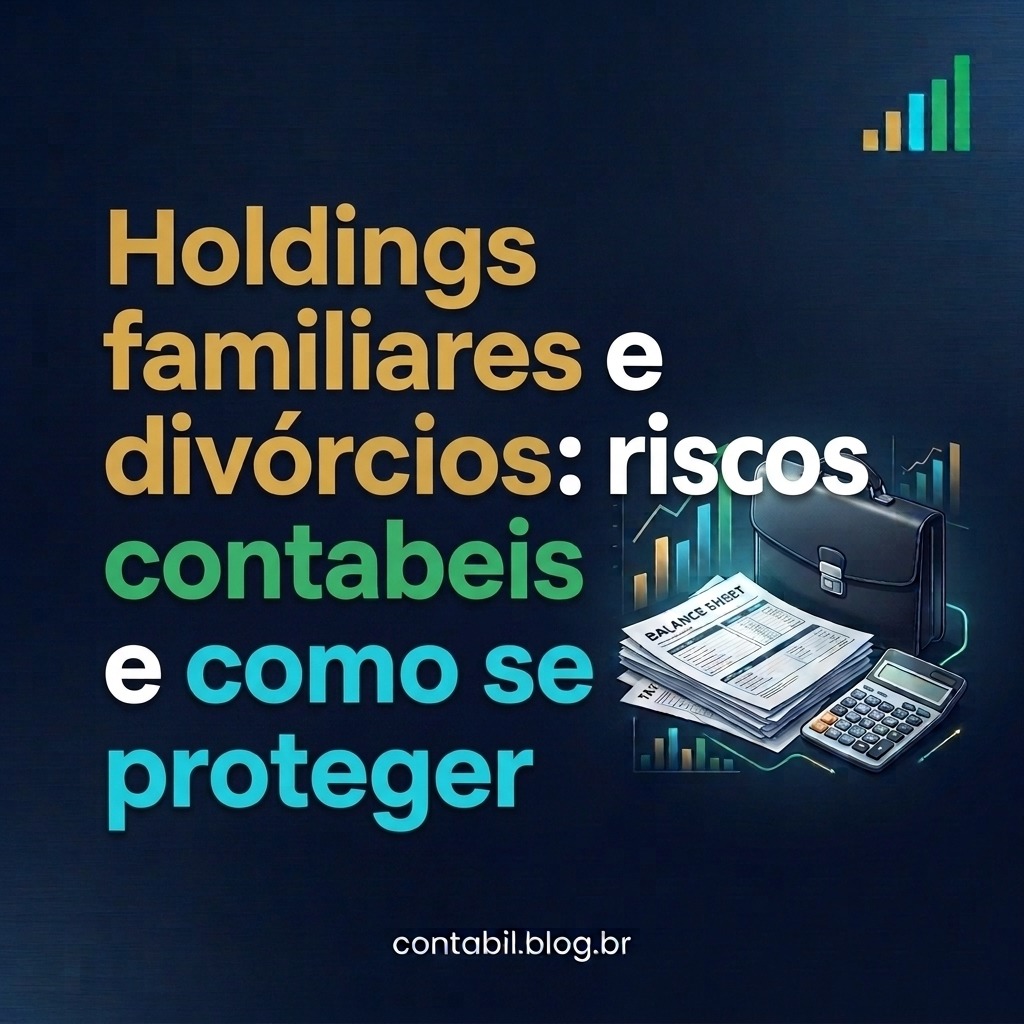 Holdings familiares e divórcios: riscos contabeis e como se proteger