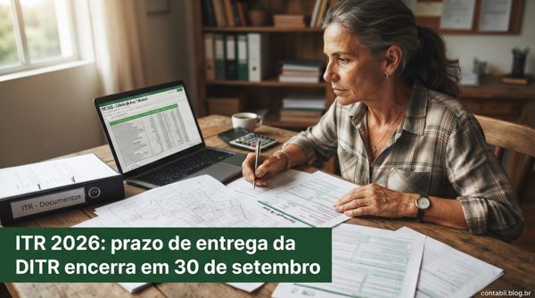 ITR 2026: prazo de entrega da DITR encerra em 30 de setembro