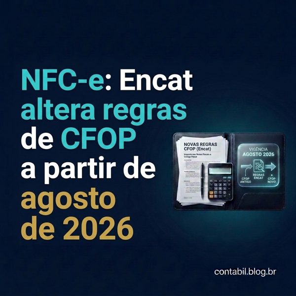 NFC-e: Encat altera regras de CFOP a partir de agosto de 2026