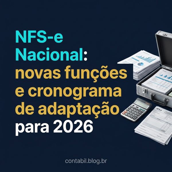 NFS-e Nacional: novas funções e cronograma de adaptação para 2026