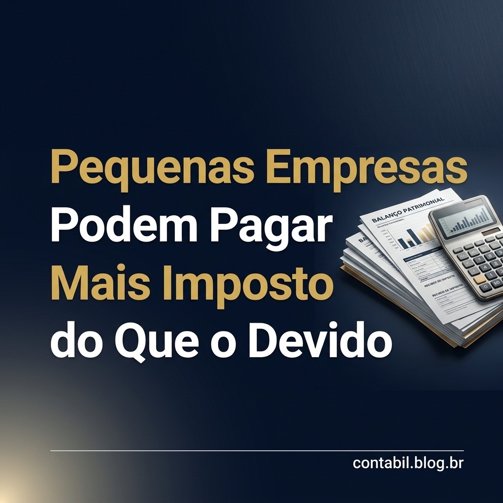Pequenas Empresas Podem Pagar Mais Imposto do Que o Devido