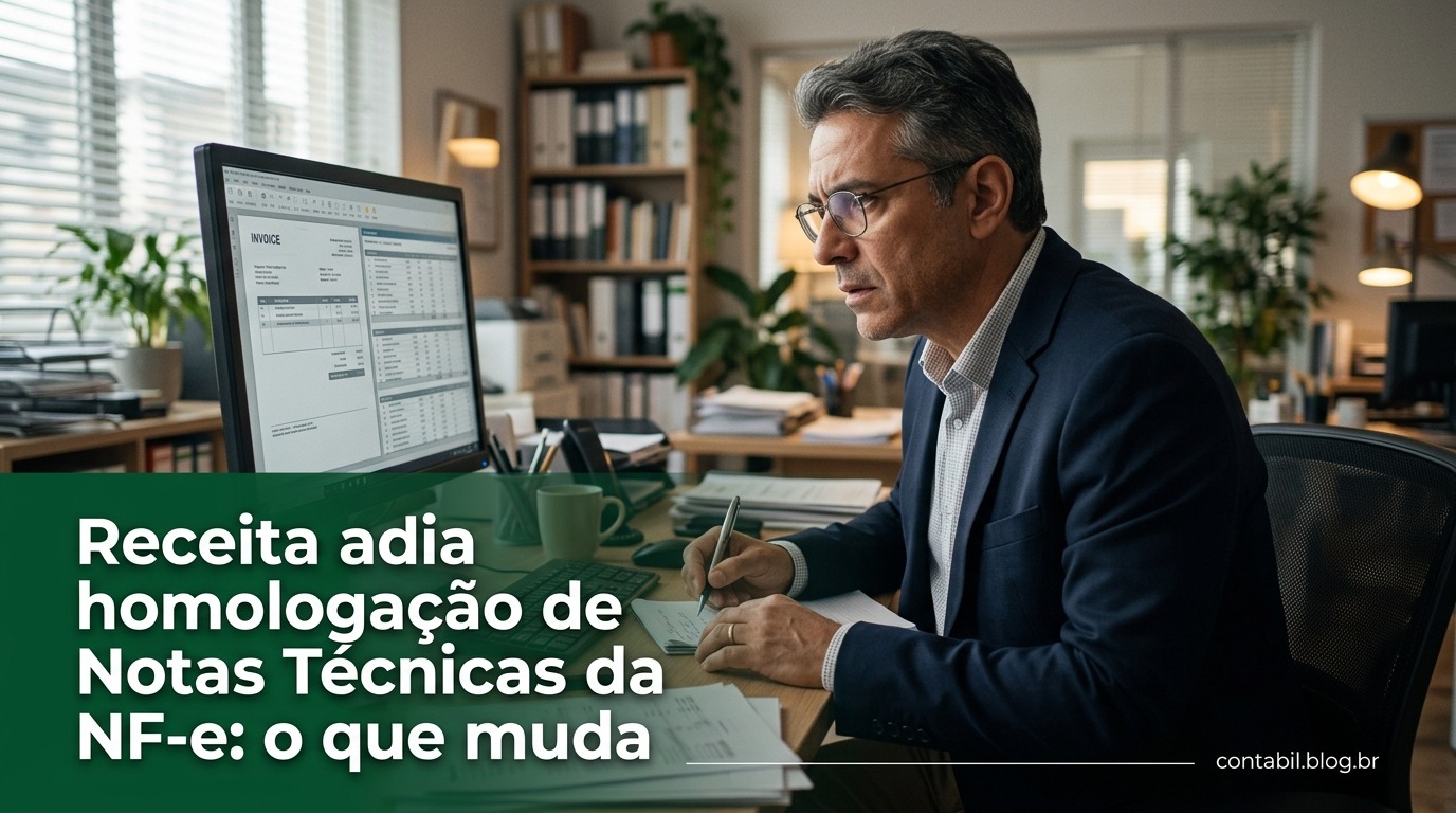 Receita adia homologação de Notas Técnicas da NF-e: o que muda