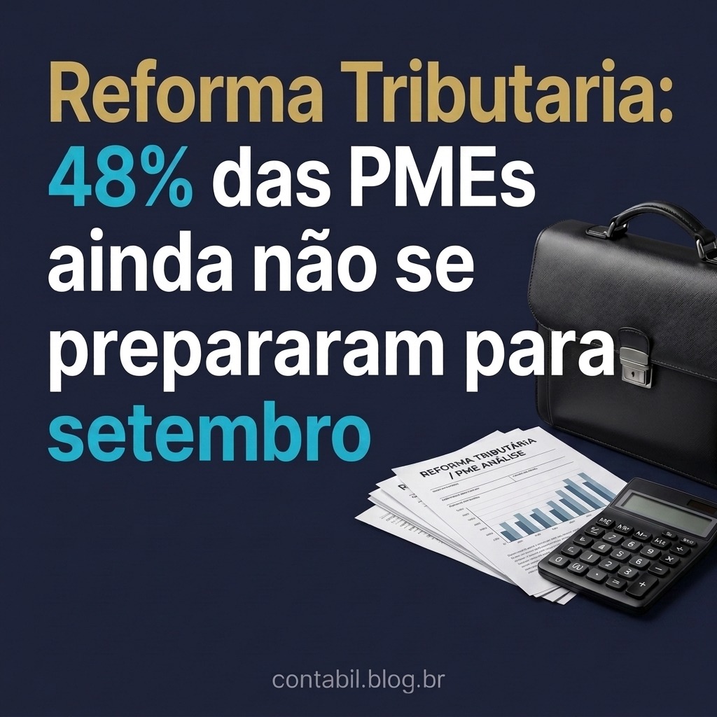Reforma Tributaria: 48% das PMEs ainda não se prepararam para setembro