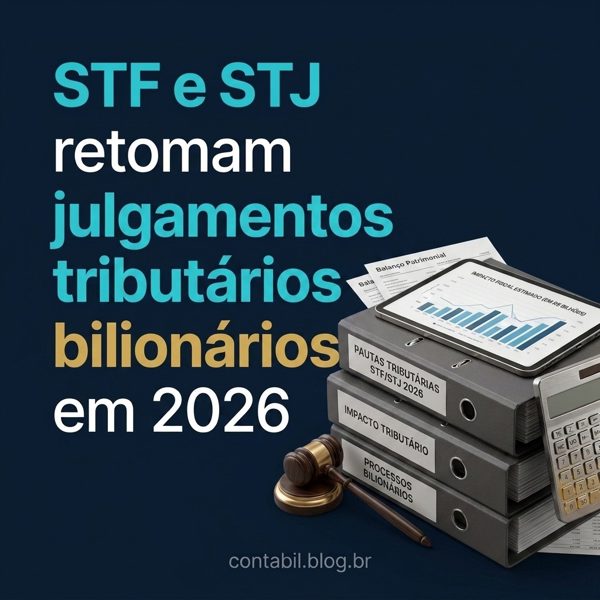 STF e STJ retomam julgamentos tributários bilionários em 2026
