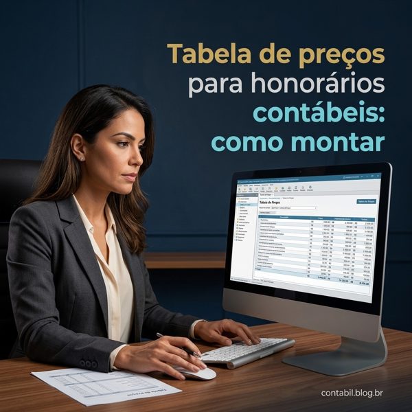 Tabela de preços para honorários contábeis: como montar