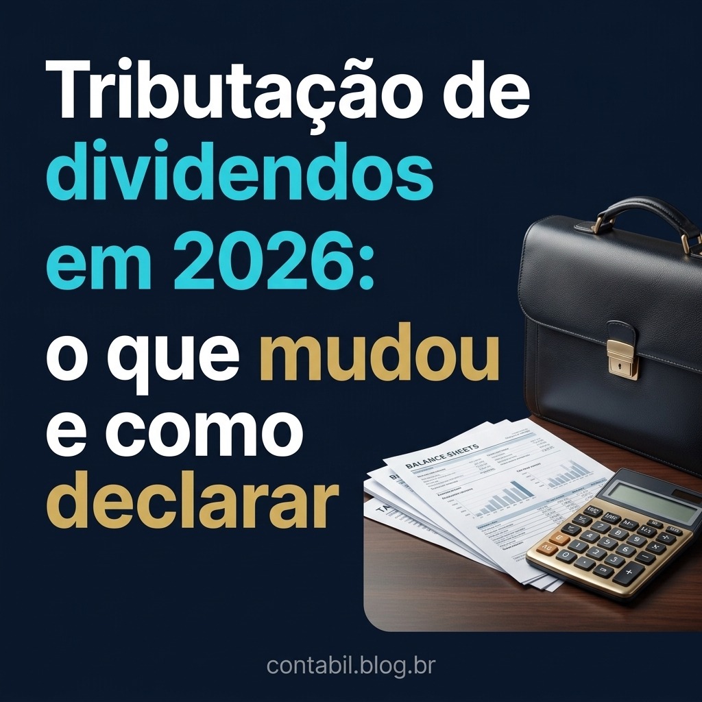 Tributação de dividendos em 2026: o que mudou e como declarar