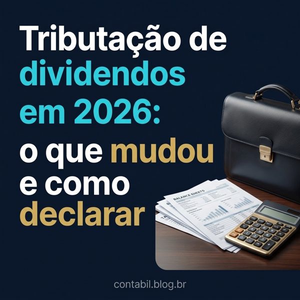Tributação de dividendos em 2026: o que mudou e como declarar