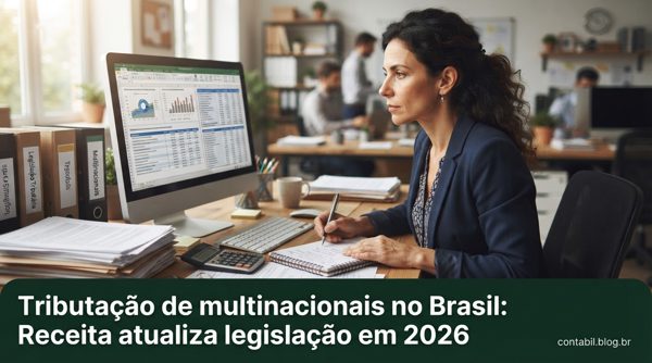 Tributação de multinacionais no Brasil: Receita atualiza legislação em 2026